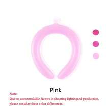 1入組涼感頸部包裝，可重複使用的頸部冷卻管冷卻產品，夏季降溫頸部包裝，炎熱氣候下的降溫設備，頸部冰袋佩戴式設計，適用於夏季野餐，徒步旅行和騎自行車 - 彩色 - 查看 12