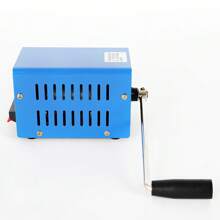 YUNRUX Hand Crank Generator Outdoor Disaster Emergency Portable Generator Charger Emergency Dynamotor USB 20W