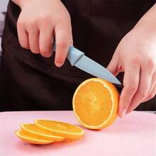 Juego de cuchillos de cocina de chef colorido profesional de 6 piezas, juego de cuchillos, caja de regalo de cuchillos de chef, hoja de acero inoxidable con alto contenido de carbono ultraafilada, revestimiento antiadherente, mango ergonómico, adecuado para dormitorio, cocina, camping, viajes, picnic, barbacoa, para todas las necesidades de la cocina - Nuevo - Ver 9