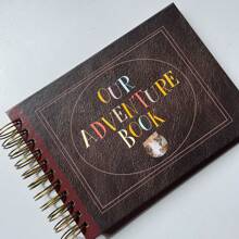 Our Adventure Book A5 (15x21cm) Up Altas Aventuras 30 Sheets 240g Kraft Photo Album Scrapbook Boyfriend Gift - 僅專輯 - 查看 3