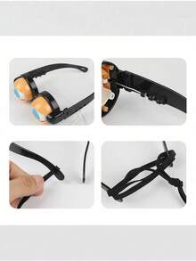 1 件疯狂眼睛派对闪烁眼镜玩具，新奇创意搞笑恶作剧眼镜派对用品礼物，搞笑眼镜，摄影道具，万圣节圣诞派对道具眼镜，节日派对用品，四种颜色可选 - 彩色 - 查看 7