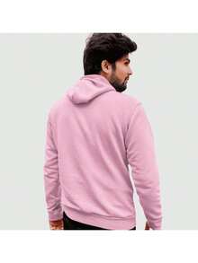 Genuine Grit Men's Kangaroo Sweatshirt Printed Trunks - 淺粉色 - 查看 2