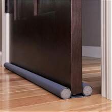 Kit 5 Adjustable And Waterproof Dust Seal Door Protectors - 80cm - Xám - Xem 2