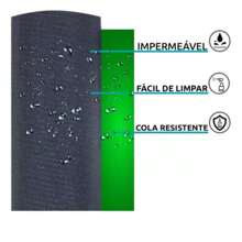 Kit 5 Adjustable And Waterproof Dust Seal Door Protectors - 80cm - Xám - Xem 4