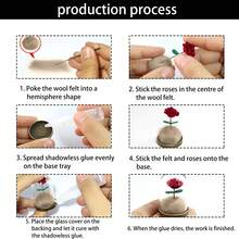 1入寵物毛髮DIY紀念瓶，貓狗過世毛髮收集瓶，可DIY存放可愛的寵物紀念禮物，附玫瑰材質包和迷你玻璃蓋 - 彩色 - 查看 6