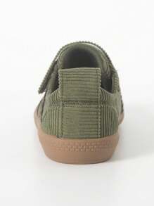 mini bala 男女通用儿童复古软帆布鞋 - 綠色 - 查看 5