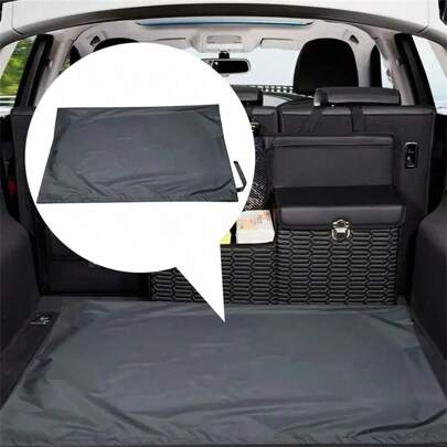1pc Trunk Mat Seat Cover Waterproof Mat, Cargo Liner For Driver Supplies, Pet Pad