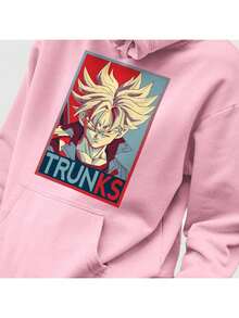 Genuine Grit Men's Kangaroo Sweatshirt Printed Trunks - 淺粉色 - 查看 1