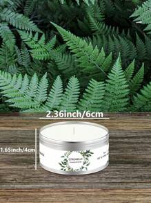 户外香茅蜡烛，18小时香茅蜡烛套装，天然大豆蜡烛，3盎司香茅蜡烛，适用于花园、露台、野餐、露营、家居装饰、圣诞装饰、房间装饰、圣诞节、圣诞礼物 - 彩色 - 查看 10