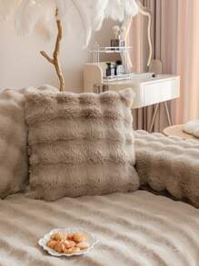 1pc sofá macio slipcover capa de sofá, conforto capa de sofá de pelúcia protetor de móveis para quarto escritório sala de estar decoração de casa