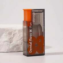 1pc Dispenser Floss Holder With Storage Box, Convenient Oral Care Solution, Dental Floss Pick Organizer - Multicolor - View 11