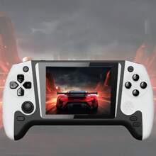 Christmas Decoration Q21 Portable Retro Video Handheld Games Console 3.5-Inch Joystick Console Built-In 500 Game Wireless Controller Gaming Stick Rechargeable Connected Tv (With The Classic Red Blue/Blue/Red/White Color Scheme) - Nhiều màu - Xem 10