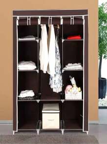 Large Fabric Closet With Dividers - Multicolor - View 4
