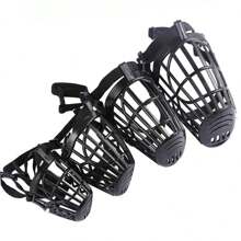1pc Breathable Dog Muzzle That Prevents Biting And Accidental Eating, Stop Barking Device For Small And Medium Dogs