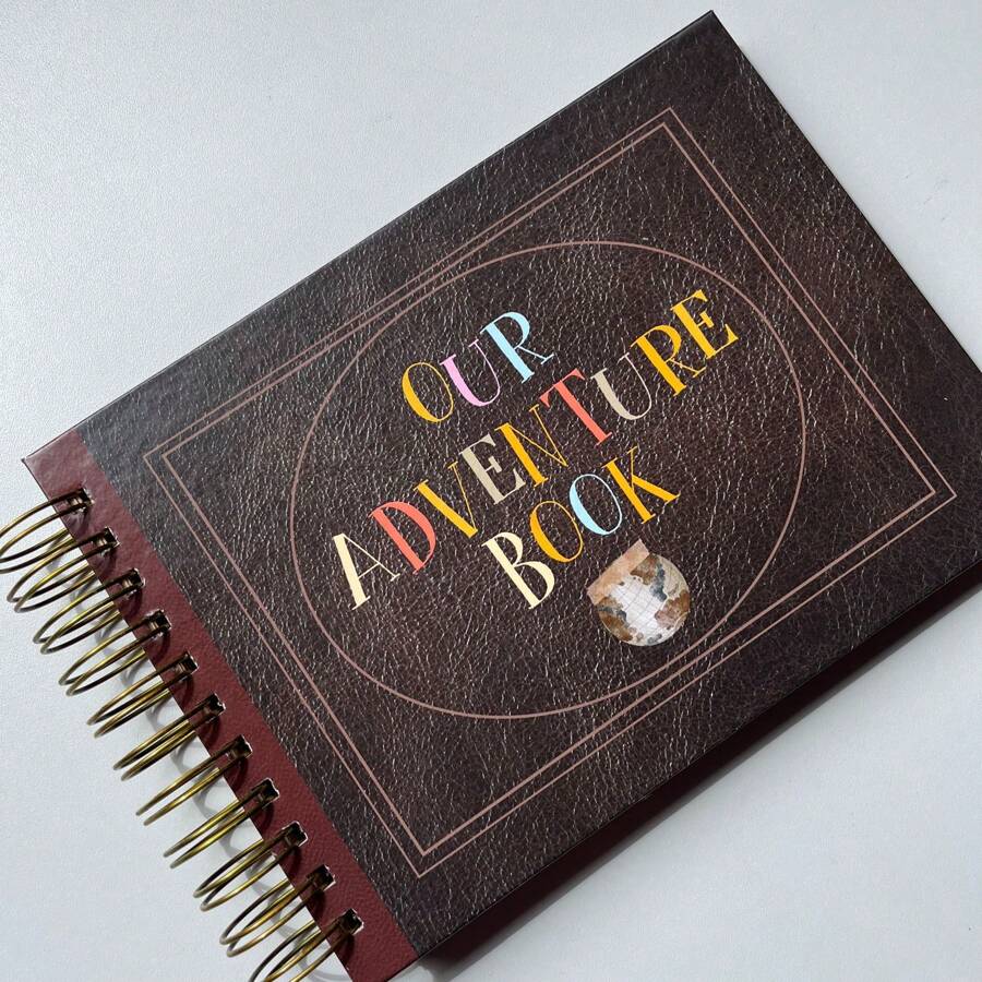 Our Adventure Book A5 (15x21cm) Up Altas Aventuras 30 Sheets 240g Kraft Photo Album Scrapbook Boyfriend Gift - 僅專輯 - 查看 1