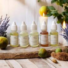 Manzana canela, Vainilla, Lavanda, Verbena bergamota, Rosas