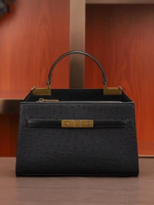 1 件小号蜥蜴压纹 PU 皮革挎包，可调节肩带，经典设计，适合派对、旅行、送给妈妈、女儿、姐妹的礼物 - 黑色 - 查看 4