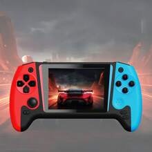 Christmas Decoration Q21 Portable Retro Video Handheld Games Console 3.5-Inch Joystick Console Built-In 500 Game Wireless Controller Gaming Stick Rechargeable Connected Tv (With The Classic Red Blue/Blue/Red/White Color Scheme) - Nhiều màu - Xem 14