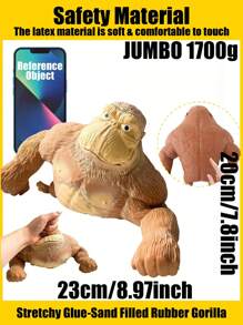 Christmas Decoration 1pc Creative Toys Pressure Gorillas Toys, Creative And Funny Toys, Funny And Angry Monkey Muscles,Toys,Monkey,Toy