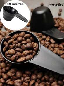 choxila 3件套，咖啡豆计量杯+防静电喷雾瓶+咖啡勺，咖啡配件，陶瓷计量容器，单剂量量盘套件，咖啡礼品学校用品返校 - 白色 - 查看 11