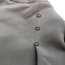 Falda short escolar primaria - Gris Claro - Ver 1