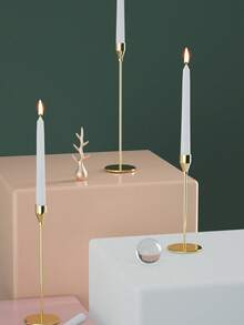 American Style Metal Candle Holder, Home Decor For Dining Table, Wedding, Date, Cafe, Bar, Romantic Event - Multicolor - View 8