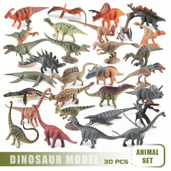 12pcs Jurassic Dinosaur Model Toy Set Room Decoration ,Three Rex ,Dino Mask ,Dinosaur Dig