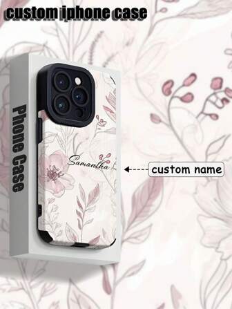 Apple 1pc Customized Phone Case, Compatible With IPhone 15/14 Plus/13 Pro/12 Pro Max/11/6p/7p/XS/XR, Personalized With Names, Text, Vertically-Striped Leather, Shockproof, Scratch-Resistant Customized Ideal Gifts For Him Boyfriend, Girlfriend, Grandparents, Couple, Pet Lovers For Graduation, For Weddings, For Christmas, For Halloween, For Winter, For Prom, For Fall, For Mother's Day, For Father's Day Phone Case, Phone Cover, Phone Accessories,Customized Phone Cases,Street Casual Chic,Stylish,Colorful,Vintage,Cute,Contracted,Funny,Custom,Personalized,Unique,Customized,Ideal Gifts For Him,Ideal Gifts For Her,Boyfriend,Girlfriend,Family,Friends,Grandparents,Couple,For Anniversaries,For Birthdays
