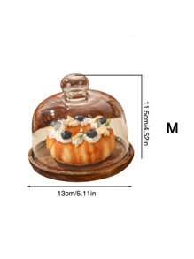 New Wooden European Style Cake Tray Creative Fruit Tray Living Room Home Cake Tray