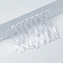 Libeauty 8 Pairs Of Eyelash Lift Shields, High Viscosity,Self-Adhesive, Stick To Skin Without Glue, Super Elastic, Reusable After Cleaning, Suitable For All Lengths Of Eyelashes, Soft And Long Malleable, Fast Upper Hand, Suitable For Salon And Diy