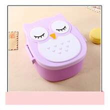 1pc Student Lunch Box, Food Storage Container, With A Spoon, Suitable For Microwave Oven, Dishwasher, Freezer, Reusable, Ideal For School, Work, Camping And Travel ﻿,Kitchen,Christmas Gift,School Supplies - Multicolor - View 12