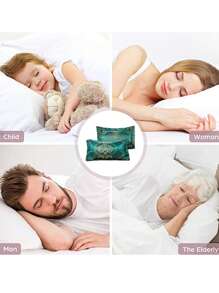 2 Fundas Almohada Cuidad Cabello Satén Sedoso Cómodo Premium - Verde - Ver 5