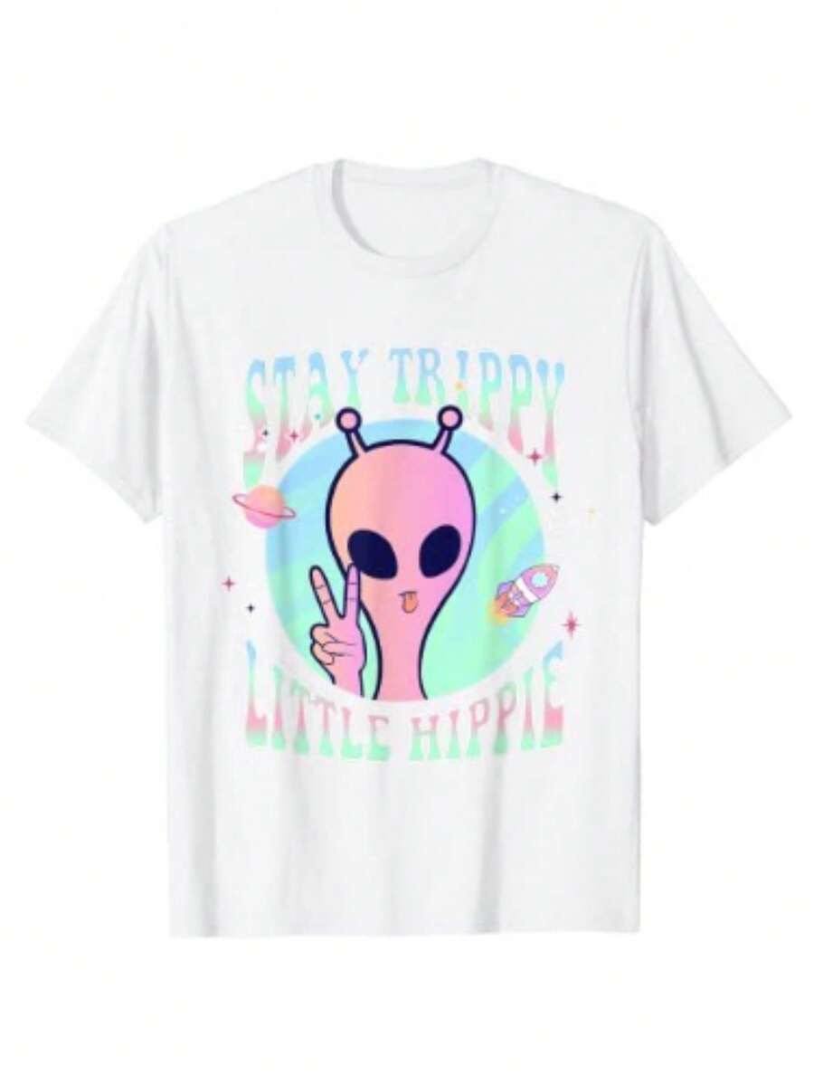 Men's T-Shirt Et Nave  100% Premium Cotton - trắng - Xem 1