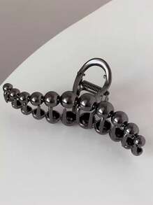 Women's Minimalist Style Metal Fashion Hairpin Large Simple All-Match Dating Hair Clip High-Grade Elegant Hair Claw,Hair Accessories,Claw Clips,Hair Jaw Clip,Hair Clutch, Casual Fall Winter For Vacation Outfits Woman