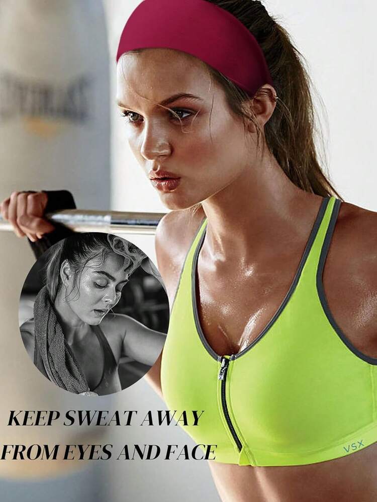 Sport Hoofdband Mannen Vrouwen Bedrukt Breed Sport Zweetband Stretch Elastisch Fitness Gym Hardlopen Tennis Hoofddoek Yoga Haarbanden 1st – koop de beste producten in de online winkel