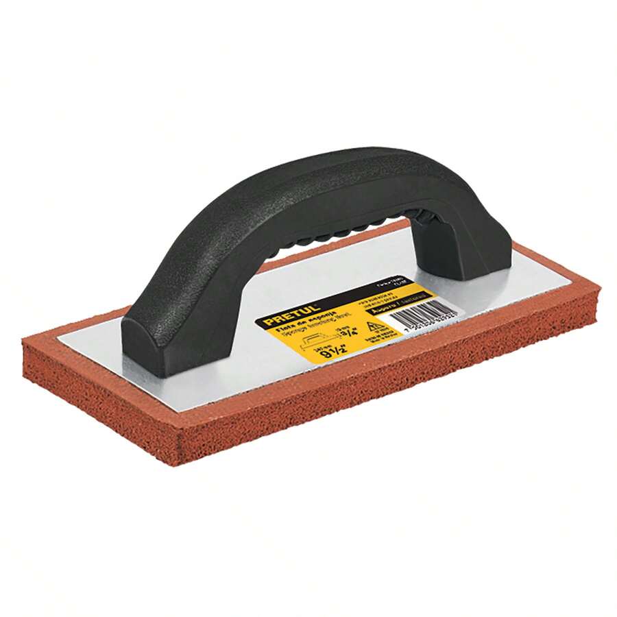 Flota de esponja, 9-1/2', espesor 3/4', áspero, Pretul - Gris - Ver 1