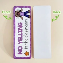 Lachilly 16Pcs Colorful Classroom Rules Posters In English - Educational Behavior Chart & Good Habits Learning Materials For Preschool Kindergarten Teachers,Classroom Decoration Set - Multicolor - View 10