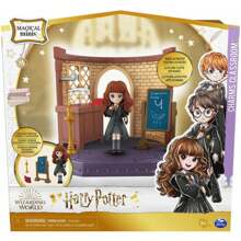 MAGIC CHARTS CLASSROOM + HERMIONE HARRY POTTER FIGURE 5CM - High Quality Collectible Figure And Precise Details - Ideal Collectible Figure For Fans And Collectors - Resistant And  Collectible Figure - Limited Edition Collectible Figure - 彩色 - 查看 7