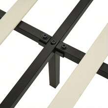 Queen Size Floating Bed Frame With Storage Headboard, Modern Upholstered Platform Bed With Touch Sensor Night Light And USB Charger, Beige - Màu be + Gỗ + Nữ Hoàng + Khung Giường - Xem 9