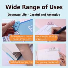 12 Pieces Corner Binder Triangle Binder Multi-Purpose Colorful Binder For Office And School Use, Random Color - Sets - View 4