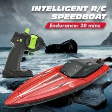 Large Waterproof Dual Motor Intelligent Electric RC Boat 2.4G Off Water Power Outage High Speed Racing Remote Control Speedboat Boat Water Toy - Multicolor - View 3