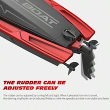 Large Waterproof Dual Motor Intelligent Electric RC Boat 2.4G Off Water Power Outage High Speed Racing Remote Control Speedboat Boat Water Toy - Multicolor - View 9