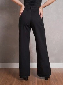 Women Jeans - màu đen - Xem 3
