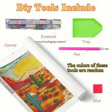 1 Set 5D Diamond Painting Tools Kit, Acrylic Diamond Art Craft DIY Home Decor Gift - Y - View 10