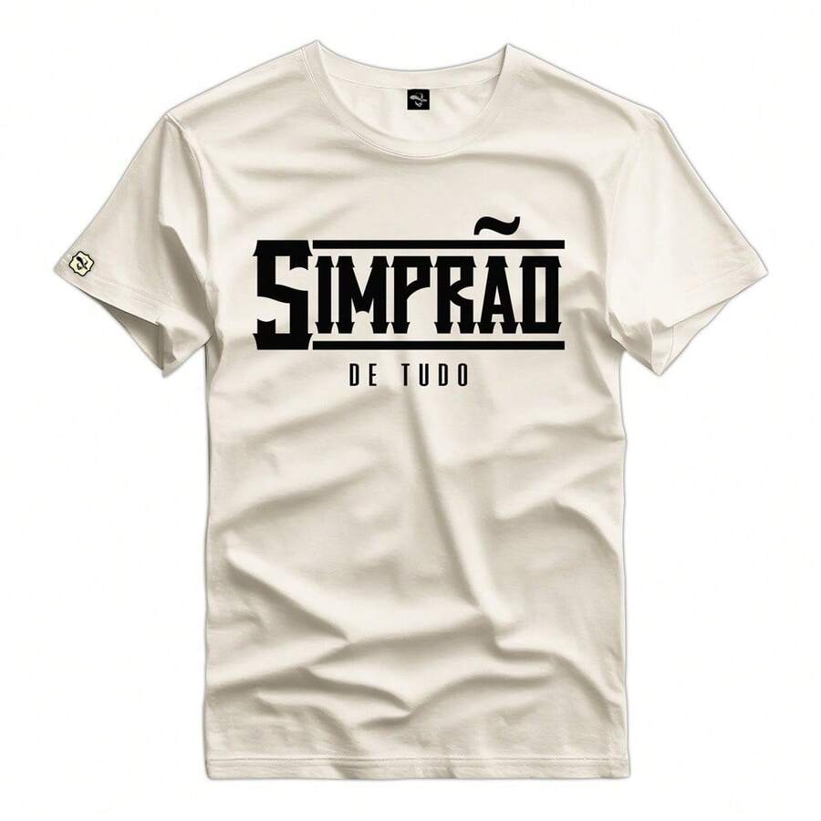 Simprao De Tudo Country Men's T-Shirt 100% Cotton Farm - 米色 - 查看 1