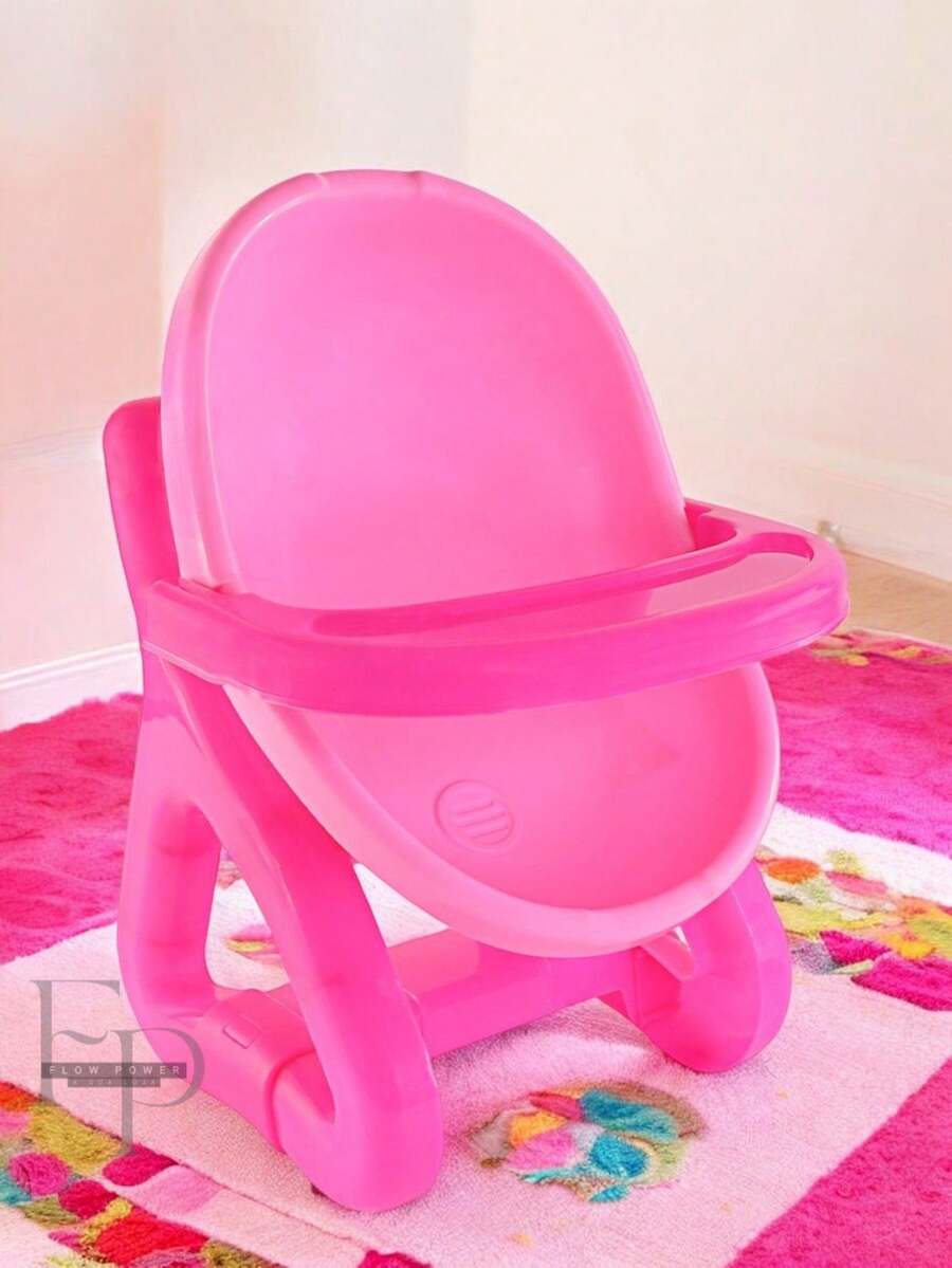 Toy Chair For Dolls Fun And Safety With A Sturdy Design And Vibrant Colors - Màu Hồng baby - Xem 1