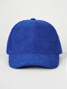 1 件女士/男士灯芯绒纯色棒球帽，可调节户外太阳帽，适合春秋季旅行海滩，Y2K 风格 - 棒球帽 - 查看 20