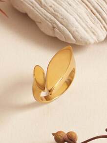 Anillos únicos de acero inoxidable de moda, joyería a prueba de manchas y agua para mujeres - anillo gordo - Ver 9