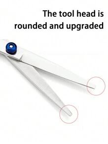 1 件专业理发剪刀，包括打薄剪刀，适合男士、女士和宠物，不锈钢，锋利，可调节，符合人体工程学的设计 - 适合个人或沙龙使用 - 銀色 - 查看 7