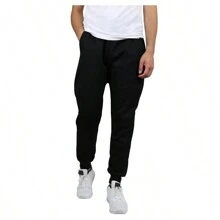 Men's Fleece Jogger (S-2XL) - Black - View 1